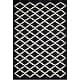 preview thumbnail 105 of 167, SAFAVIEH Handmade Cambridge Prudie Modern Moroccan Wool Rug 4' x 6' - Black/Ivory