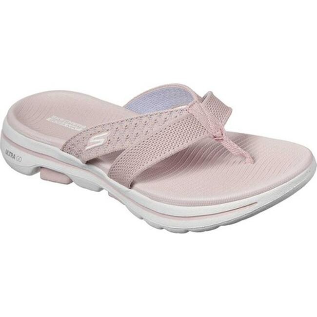 skechers flip flops womens go walk