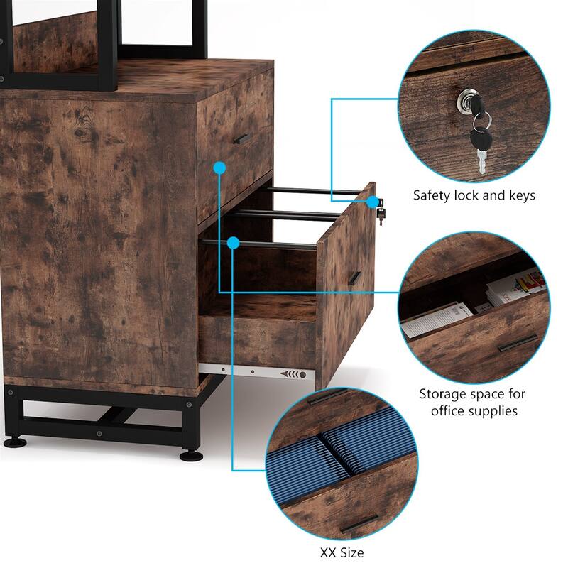 Bookcases with Drawers, Multi-Functional Shelf Units for Collection