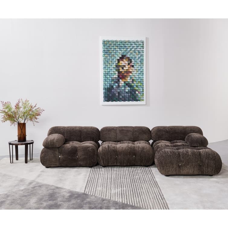 Daimion 4 Pieces Upholstered Sectional