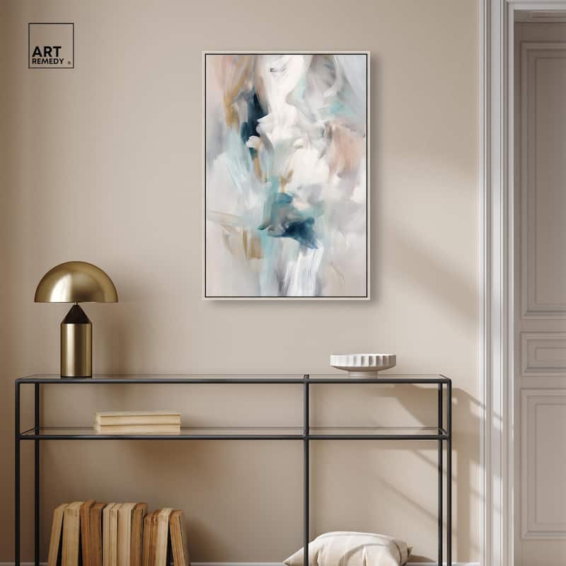 Whispering Colors III Canvas by Art Remedy