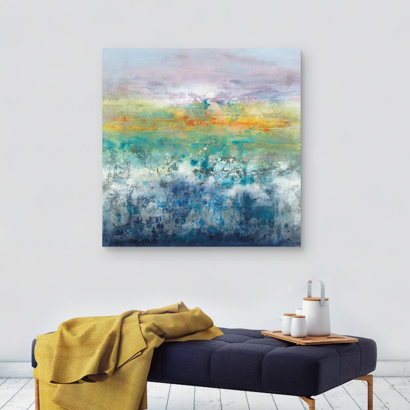Opalescent Sea by K. Nari Canvas Art Print