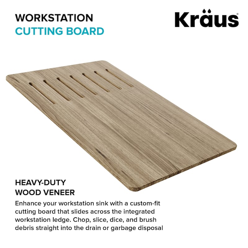 Kraus Kore Wood Composite 16-7/8" x 11" Cutting Board