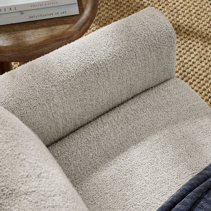 Hawken Boucle Fabric Loveseat