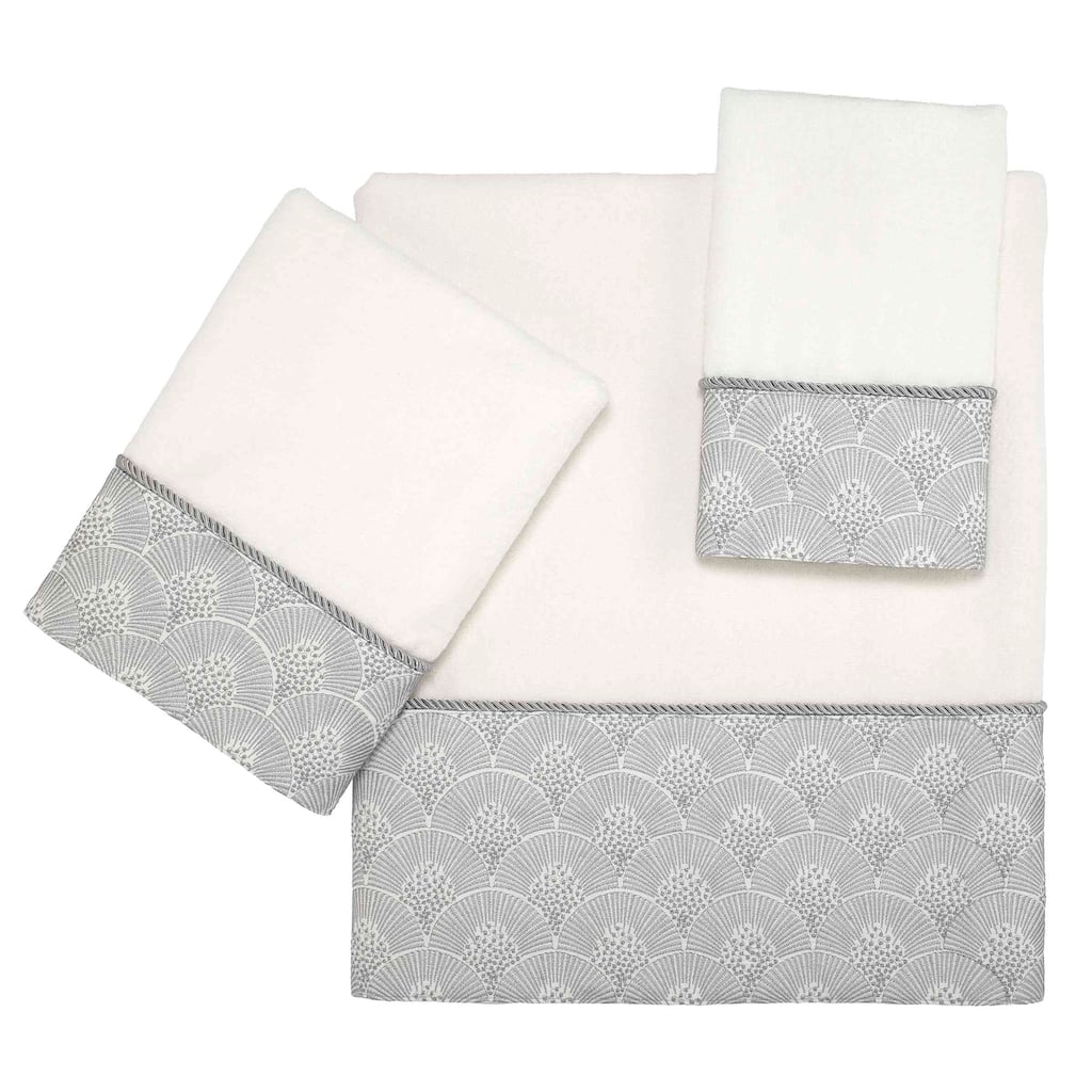 Avanti Deco Shell 3-Piece Towel Set - Towel 3pc Set - B/H/FT
