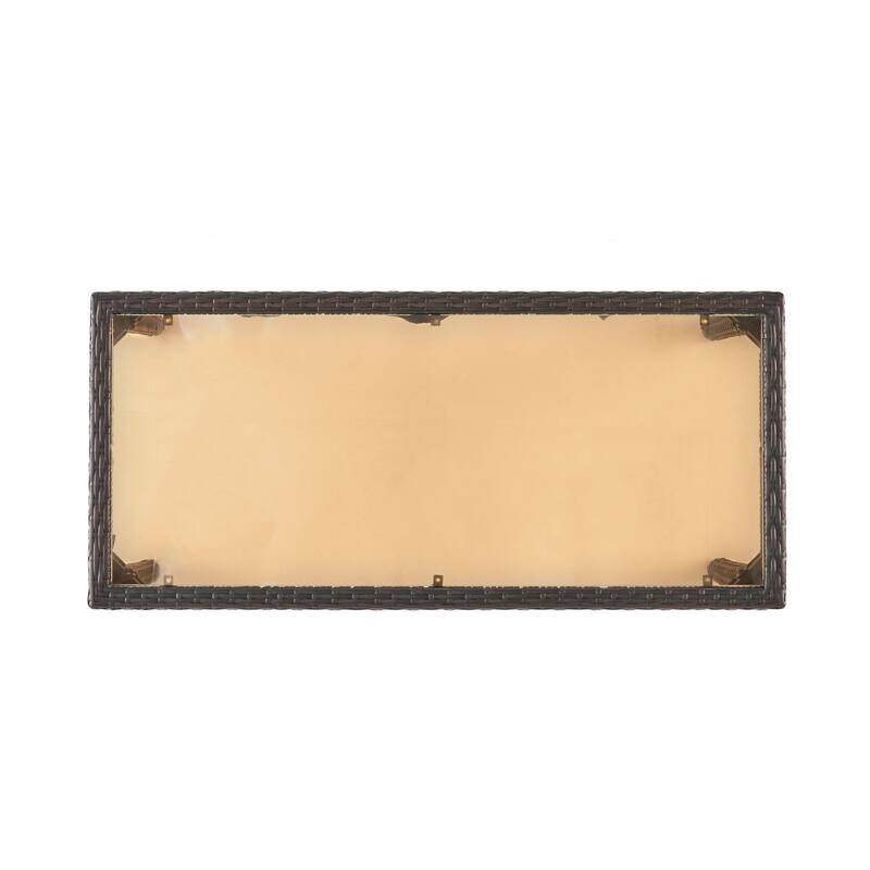 Outdoor PE Wicker Talking Set 2 Pcs