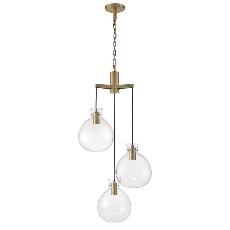 Elk Home Selina Oil Rubbed Bronze With Glass Shades 3 Light Chandelier