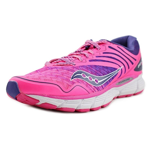 Round Toe Synthetic Pink Running Shoe 