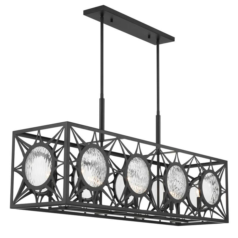 Savoy House 1-5066-8 Balfour 8 Light 44" Wide Linear Chandelier