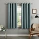 preview thumbnail 12 of 13, Aurora Home Thermal Insulated Blackout Grommet Top Curtain Panel Pair