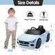 preview thumbnail 8 of 28, 12V Kids Ride On Car, Licensed Maserati Electric Vehicle with Remote Control, 4 Wheels Suspension, Battery Powered Driving Toy