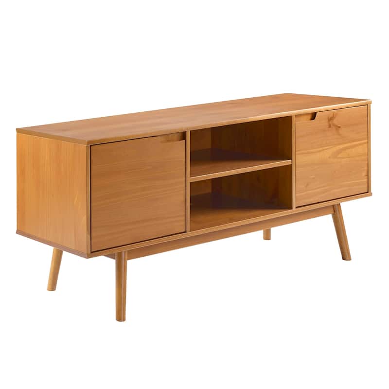 Middlebrook 58-inch Mid-Century Solid Wood TV Stand