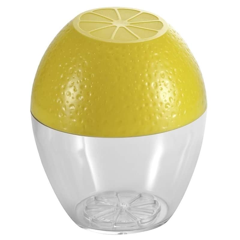 Hutzler Pro-Line Lemon Saver Keeper Storage Container - Keeps Fresh Longer - Yellow