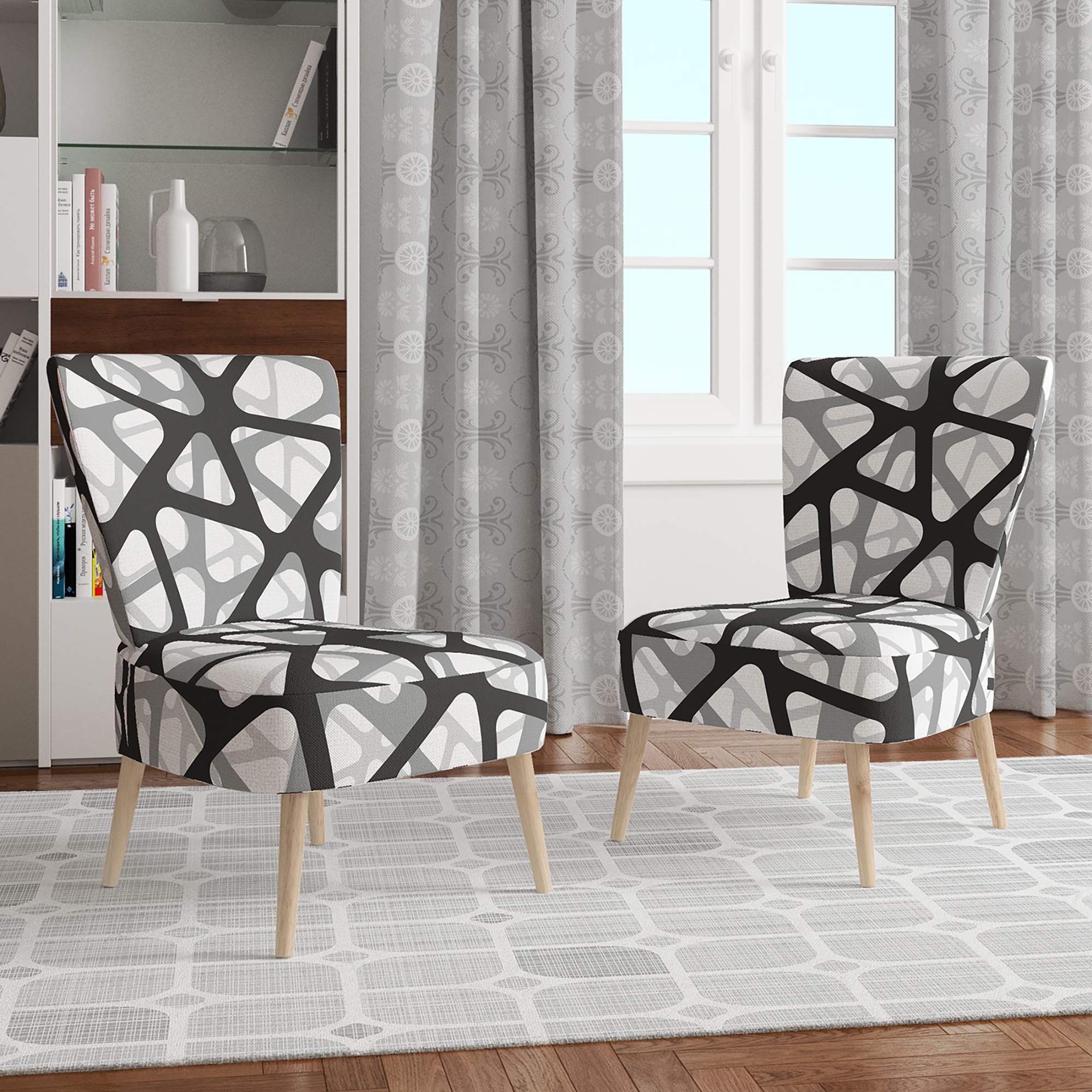Mesh sales accent chairs