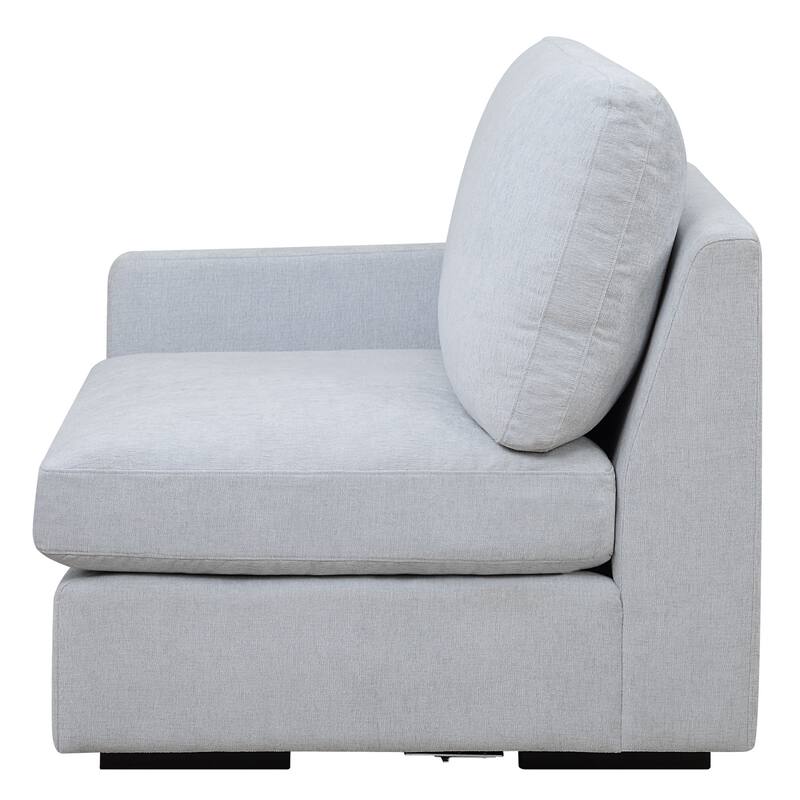 Uttermost 238-L-REFUGE Refuge 43" Wide Polyester Sectional Left Arm