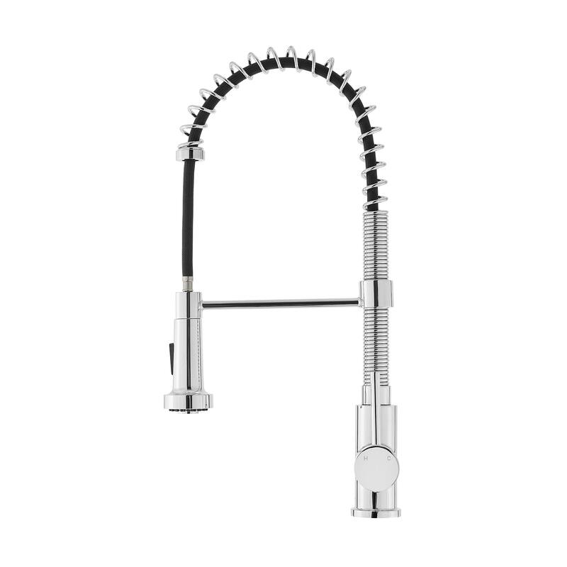 Swiss Madison SM-KF70 Nouvet 1.5 GPM Single Hole Pre-Rinse Pull Down - Chrome
