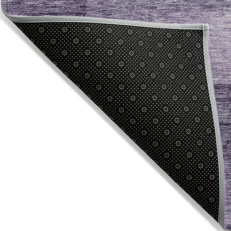 Machine Washable Indoor/ Outdoor Checker Chantille Rug