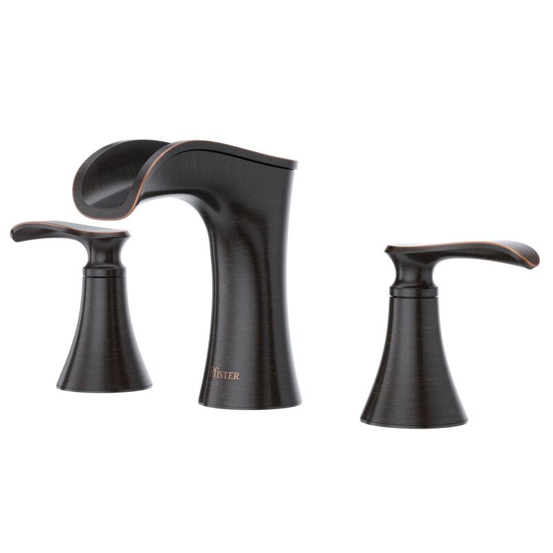 Pfister Jaida 1.2 (GPM) Widespread Bathroom Faucet with Pop-Up Drain - Tuscan Bronze