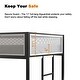 preview thumbnail 5 of 10, Twin over Twin Bunk Bed With Exchangeable Ladder