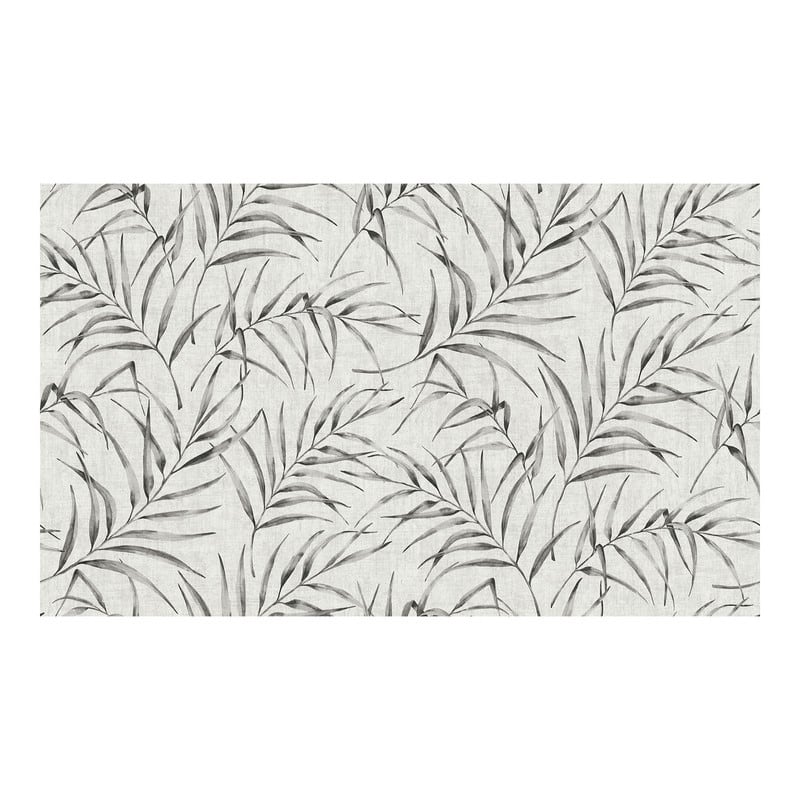 Advantage Lani Grey Fronds Wallpaper - 21 x 396 x 0.025