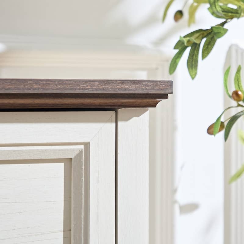Farmhouse 5 Drawers Dresser Chests for Bedroom, Wood Rustic Tall Chest of Drawers