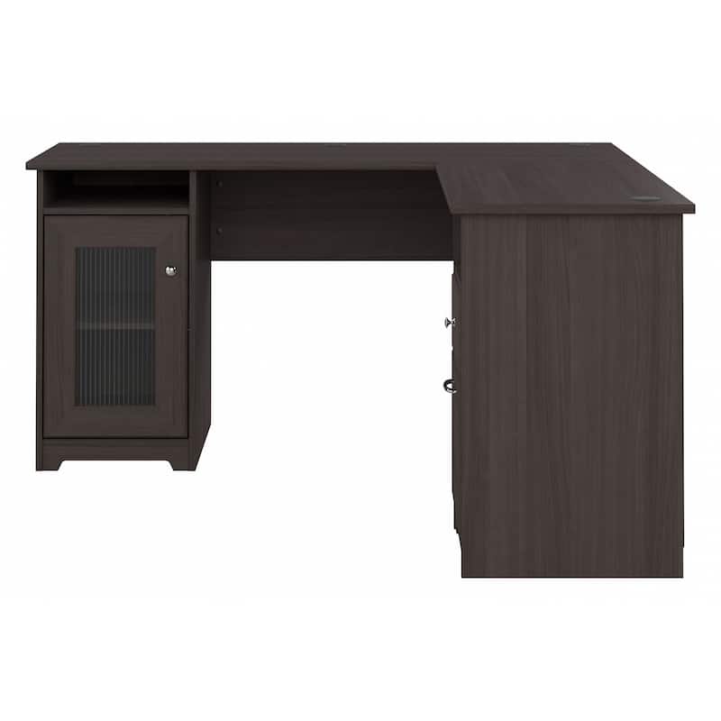 Cabot 60W L Shaped Computer Desk with Storage by Bush Furniture
