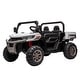 preview thumbnail 47 of 95, Electric 24V Ride-On Dump Truck for Kids, 2 Seater with Remote Control, Non-Slip Tires, and Storage Space