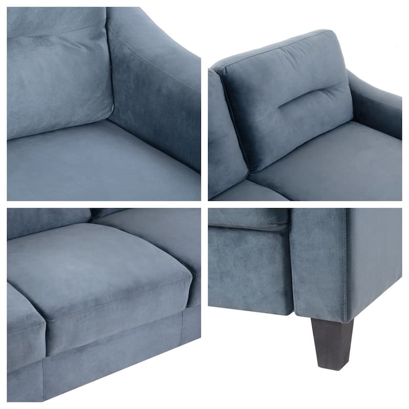 Comfortable Sofas with Wood Frame and Legs