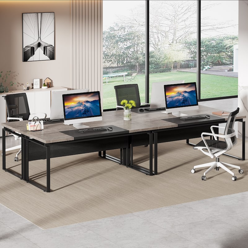 63 Inch Computer Desk Home Office Desk for Workstation (Only Table)