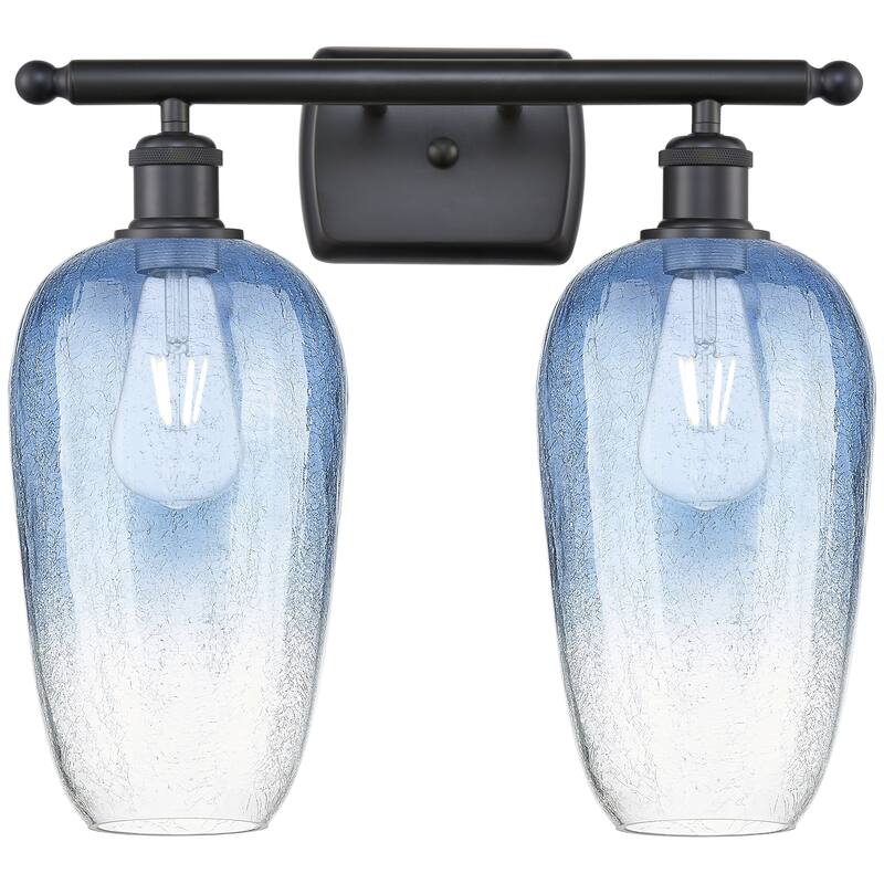 Innovations Lighting Endless Possibilities Ballston - Brookhaven Flute - 2 Light 17" Bath Vanity Light