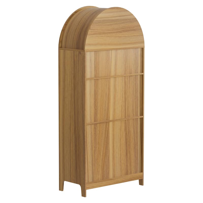 Arch Bookshelf Multi-Purpose Shelf for Living Room Kitchen