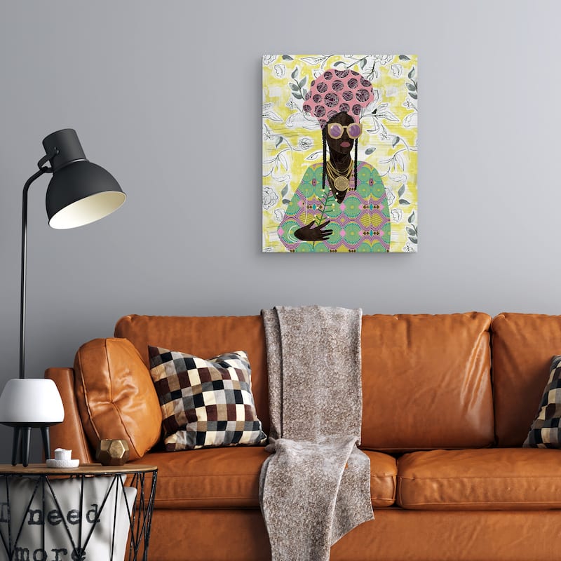 Queen of the Flowers by Nikki Chu Canvas Art Print