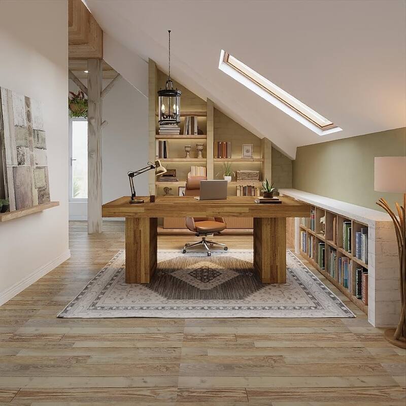 Large Computer Desk, Executive Desk, Home Office Writing Table, Conference Table Business Workstation for Working,Meeting