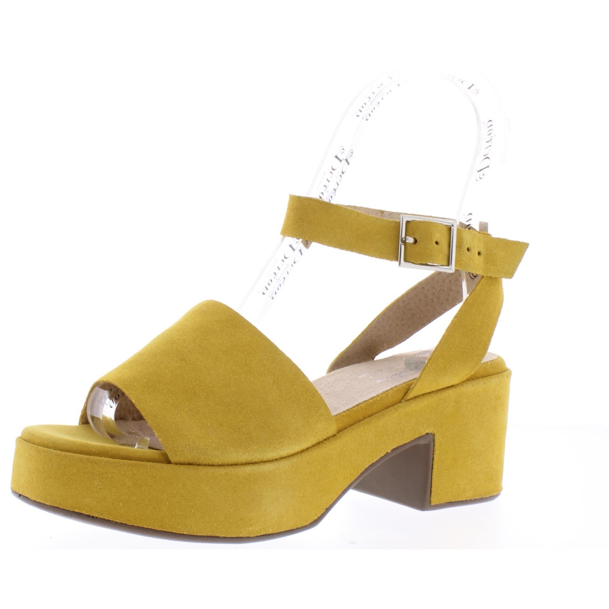 seychelles calming influence platform sandals yellow