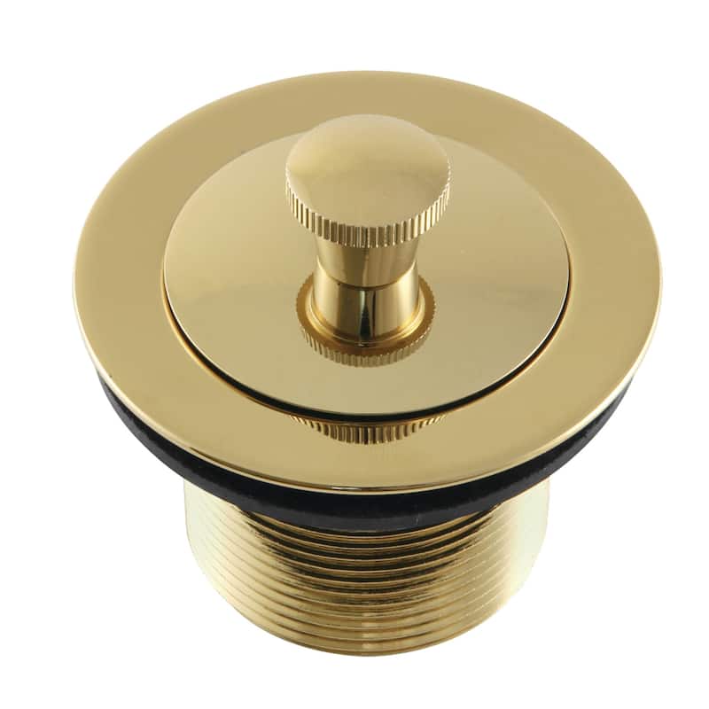 Trimscape Brass Lift and Turn Tub Drain - Polished Brass