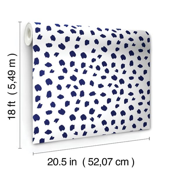 Packed Party Spot The Fun Polka Dots Peel and Stick Wallpaper