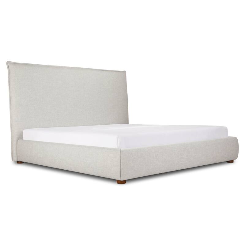 Aurelle Home Modern Upholstered Platform Bed