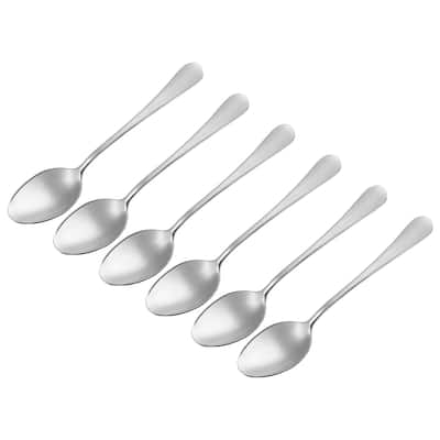 Metal Spoons Stainless Steel Spoon for Home Kitchen Restaurant
