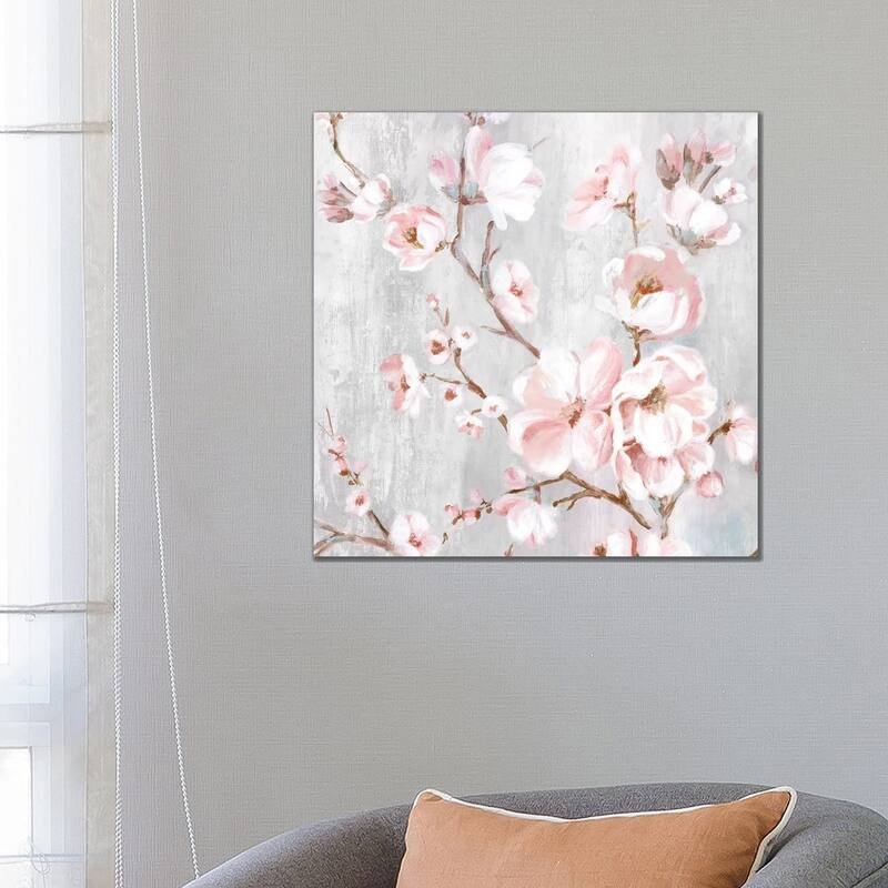 iCanvas "Spring Cherry Blossoms III " by Eva Watts Canvas Print - 26x26x1.5