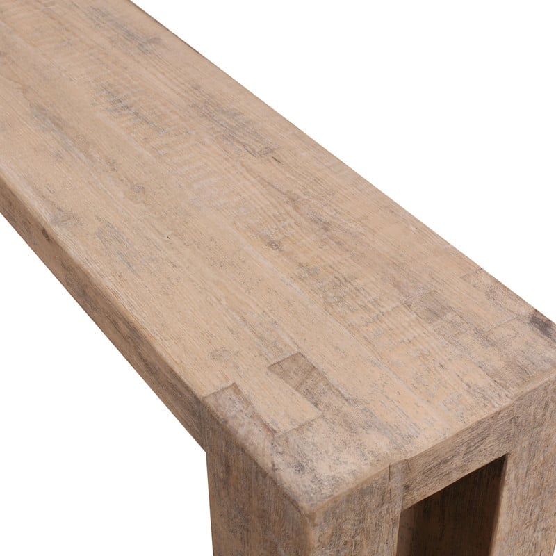 65" long Ravello Bench Weathered Natural - N/A