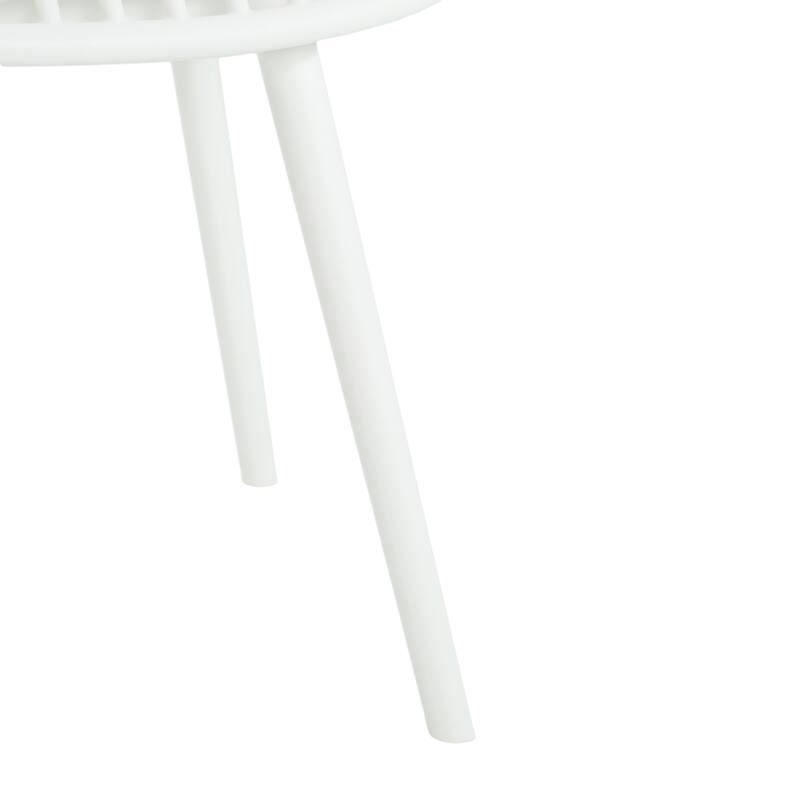 Santa Indoor/Outdoor Polypropelene Plastic Accent Chair (Set of 2) by Christopher Knight Home