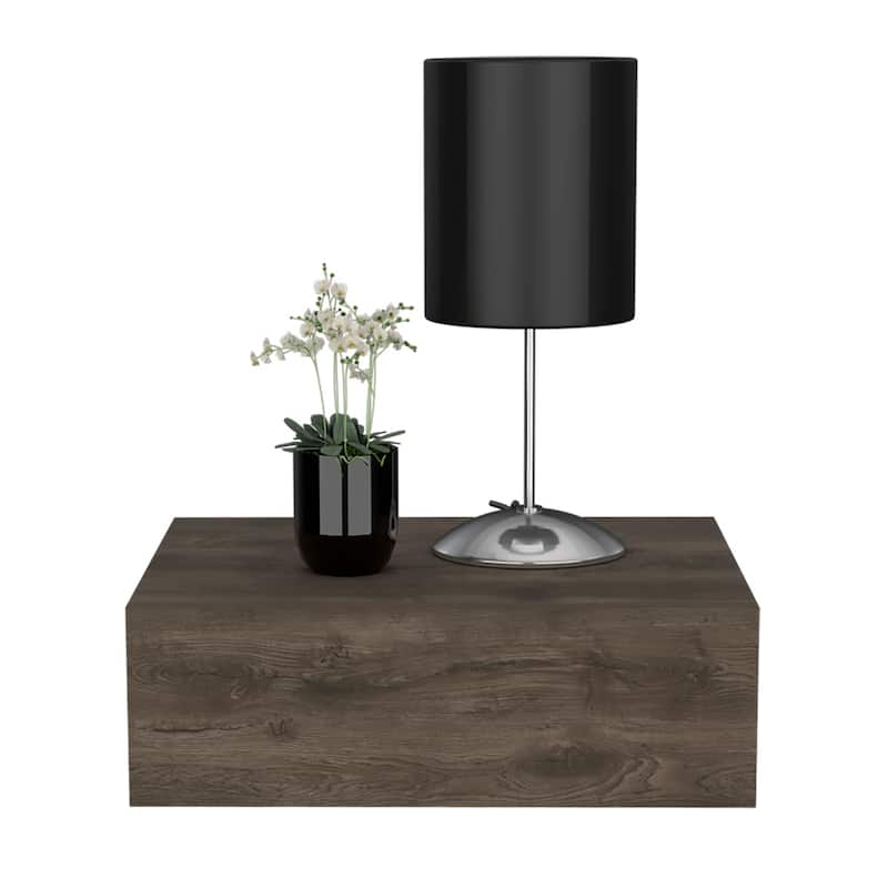 Nightstand Isola,Bedroom,Dark Brown，for Living Room,and Dining Room