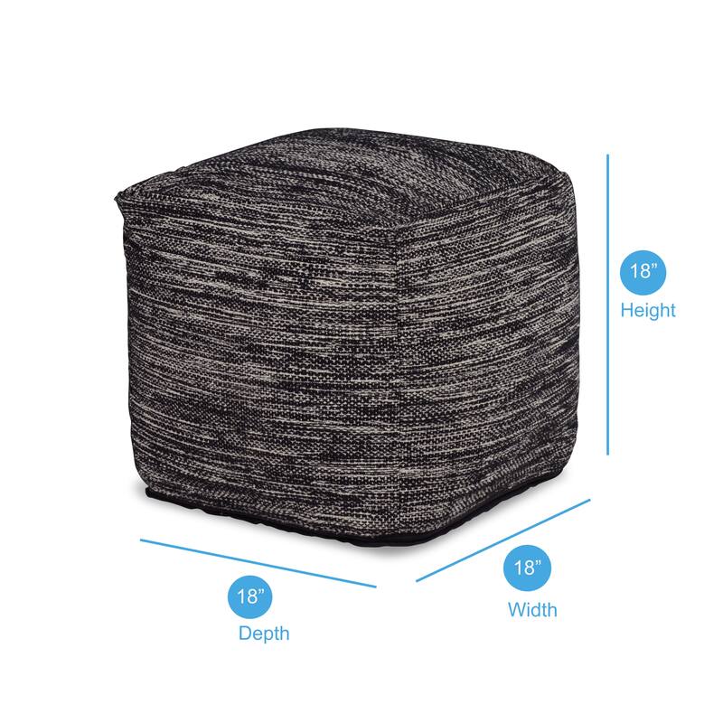 Steve Silver Oasis Handwoven Pouf