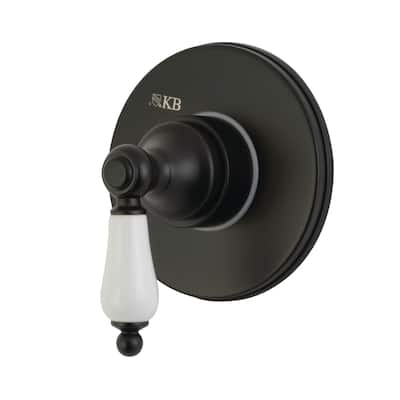 Kingston Brass Single-Handle Three-Way Diverter Valve with Trim Kit