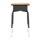 preview thumbnail 16 of 52, Student Desk with Open Front Metal Book Box & Flex Comfort Chair - 24"W x 18"D x 22.25" - 31.25"H