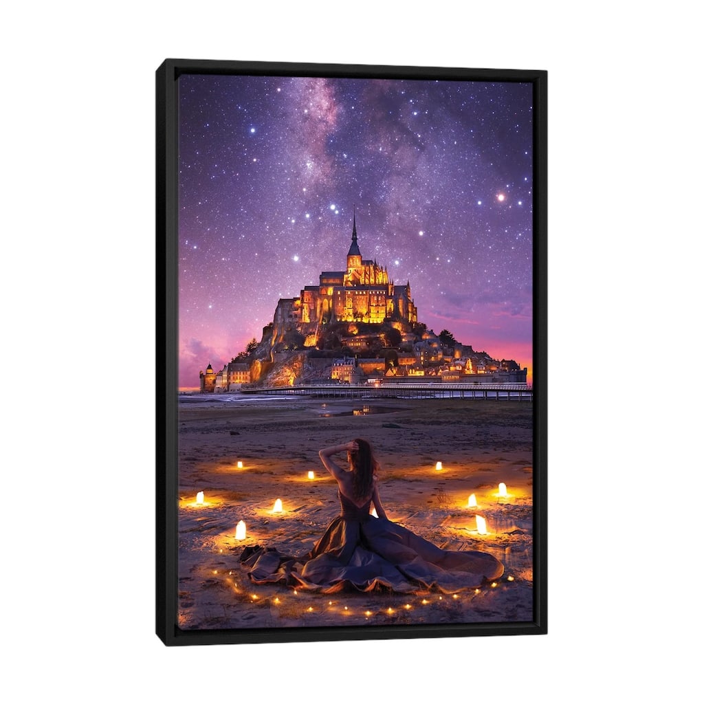 iCanvas "Castle" by Diego Hernandez Framed