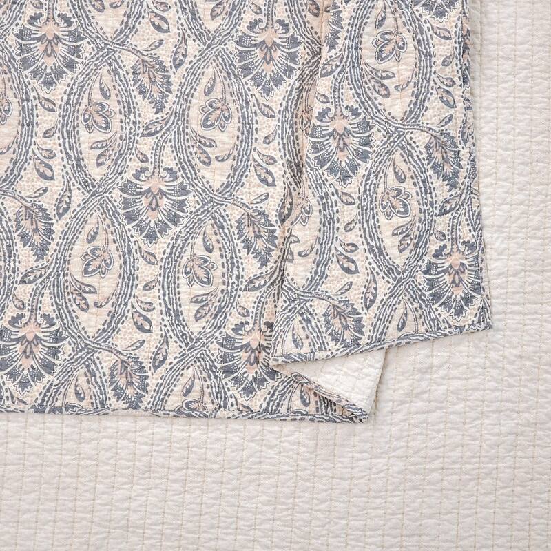 Spartina 449 Jonas Hundred 3-Piece All Cotton Scalloped Quilt Set