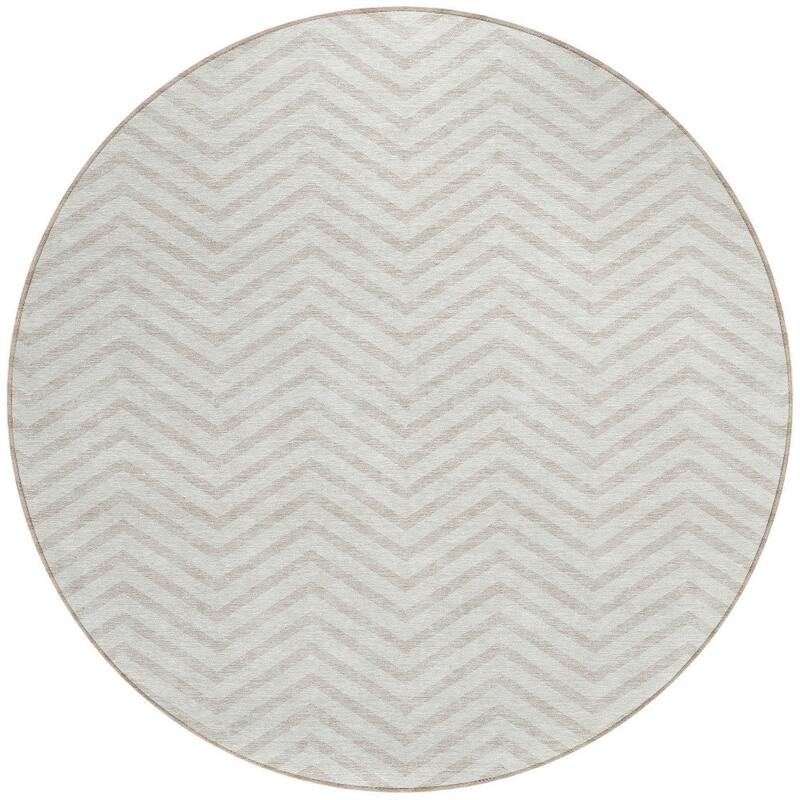 HomeRoots Chevron Transitional Rectangle Outdoor Rug