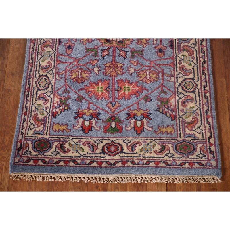 Heriz Serapi Oriental Accent Rug Handmade Wool Carpet - 3'0"x 4'11"