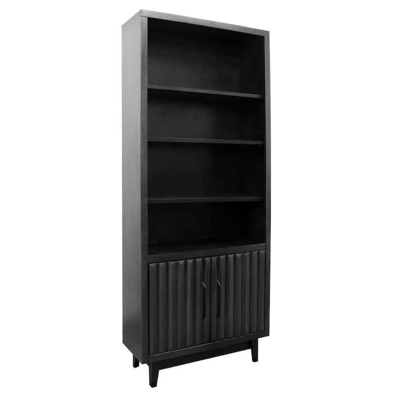 Bridgevine Home Radiance 78 inch High Bookcase Pier, No Assembly Required